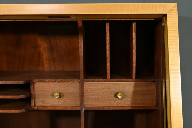 Secrétaire en Citronnier, style Art Déco – 1950