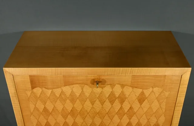 Secrétaire en Citronnier, style Art Déco – 1950