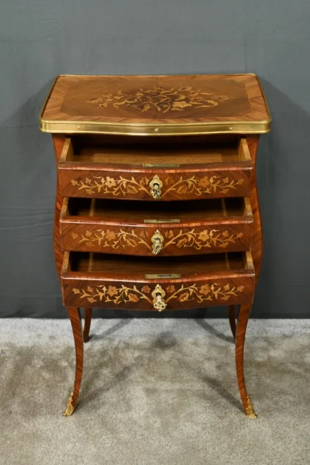 LOUIS XV STYLE BEDSIDE TABLE