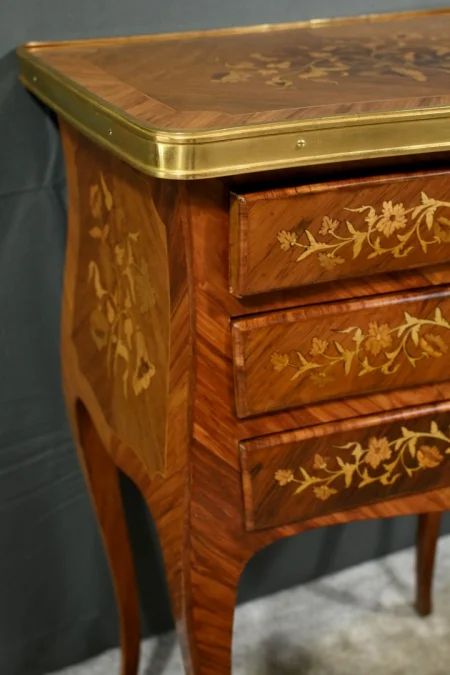 LOUIS XV STYLE BEDSIDE TABLE