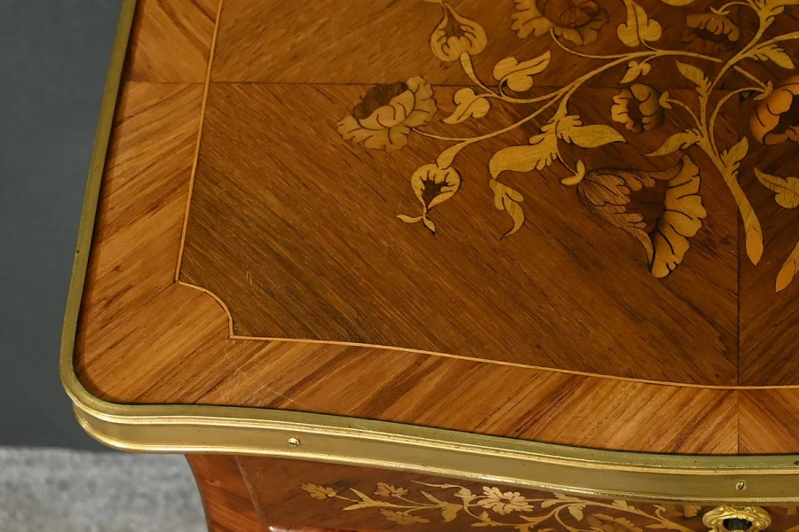 LOUIS XV STYLE BEDSIDE TABLE
