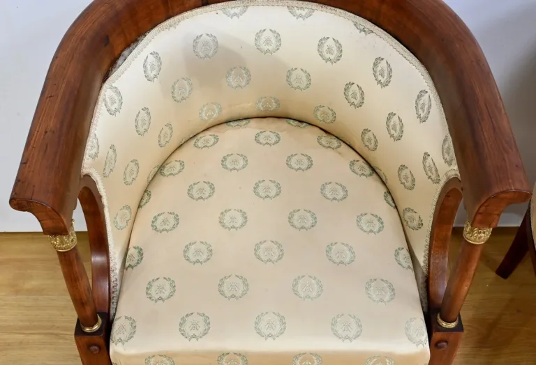 Salon en Hêtre Teinté J&J Kohn, style Empire – Début XXe