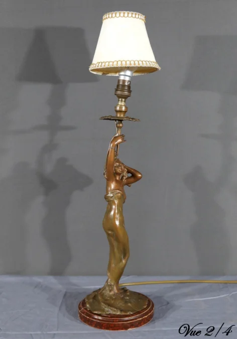 ART NOUVEAU STYLE LAMP