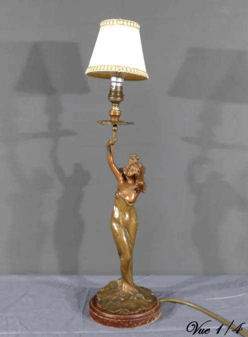 ART NOUVEAU STYLE LAMP