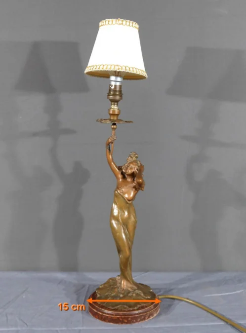 ART NOUVEAU STYLE LAMP
