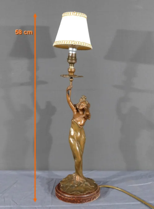 ART NOUVEAU STYLE LAMP