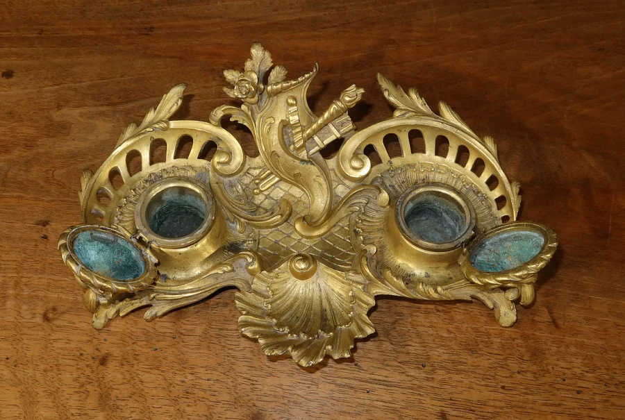 LOUIS XV STYLE INKSTAND
