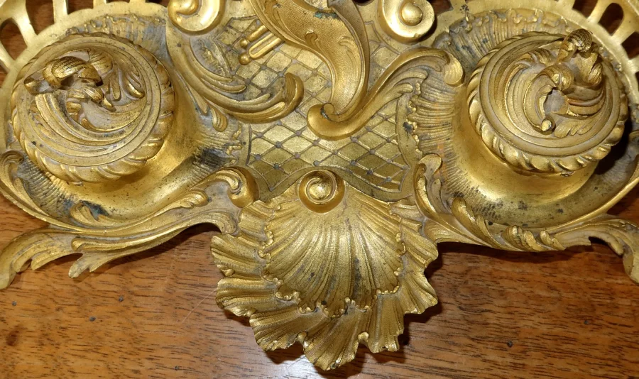 LOUIS XV STYLE INKSTAND