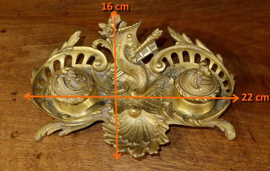 LOUIS XV STYLE INKSTAND