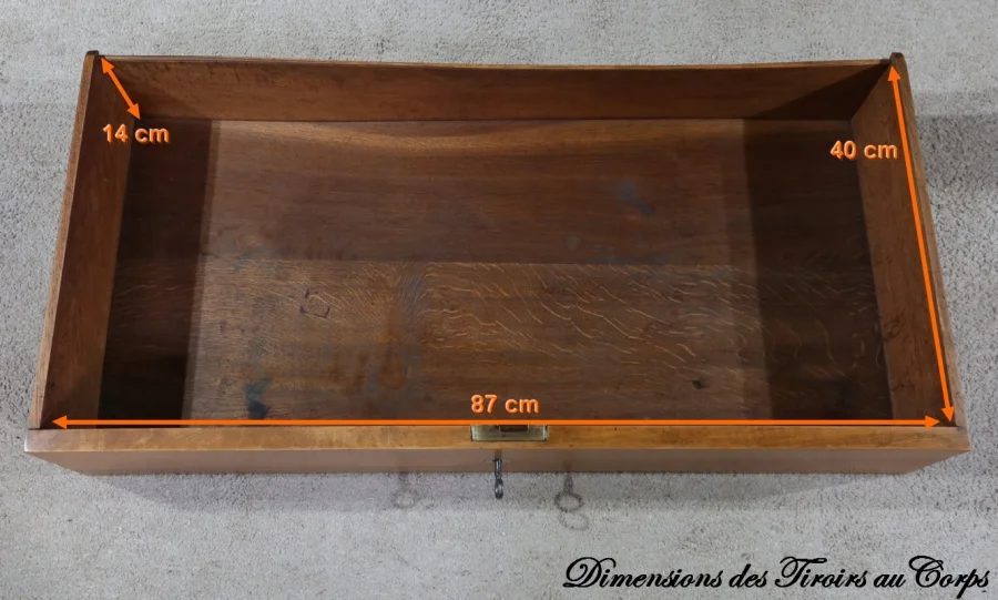 Commode en Noyer, époque Restauration – 1ère Partie XIXe