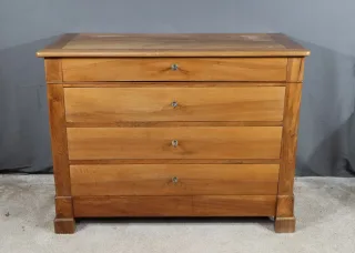 Commode en Noyer, époque Restauration – 1ère Partie XIXe