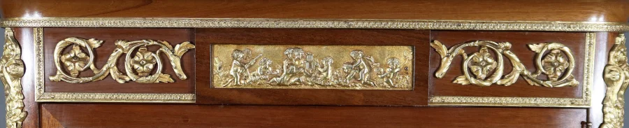 Vitrine en Acajou, style Transition Louis XV / Louis XVI – 1900