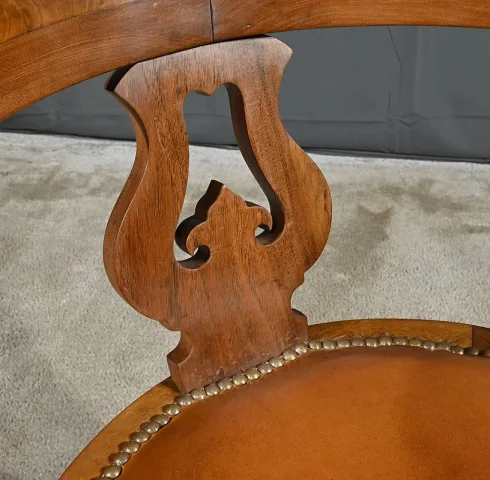 SILLÓN GIRATORIO VICTORIANO