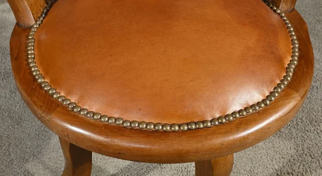 SILLÓN GIRATORIO VICTORIANO