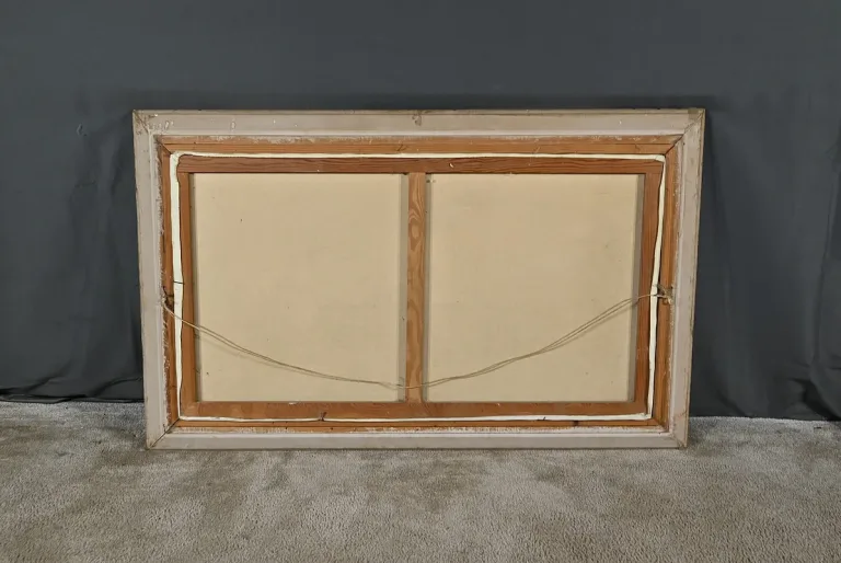 ÖL AUF LEINWAND signiert F. CARBU