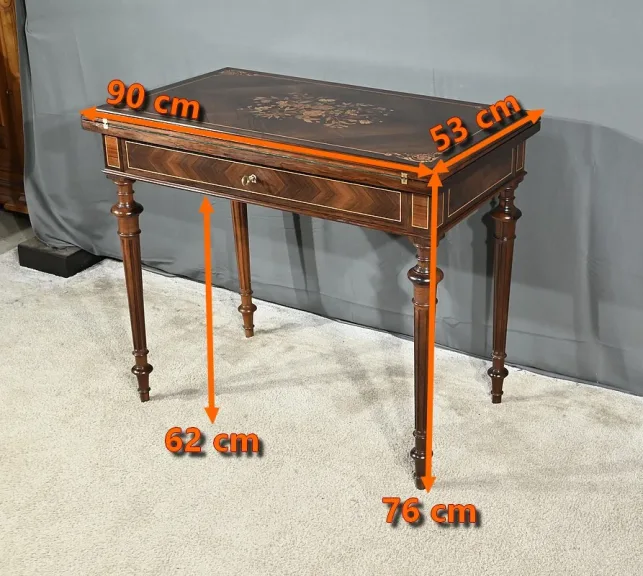 WANDELBARER TISCH IM LOUIS XVI-STIL