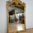 Important Miroir en Bois Doré, style Louis XIV / Louis XV, époque Napoléon III – Milieu XIXe