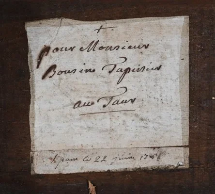 Important Miroir en Bois Doré, époque Louis XV – 1768
