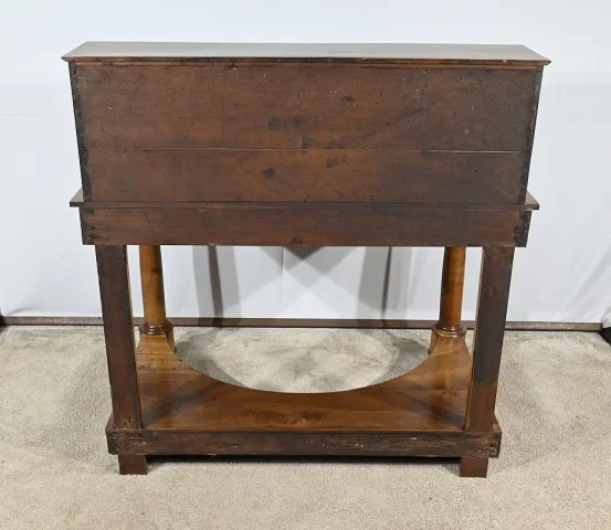 Rare Bureau de Propriété, en Noyer, époque Empire – Début XIXe