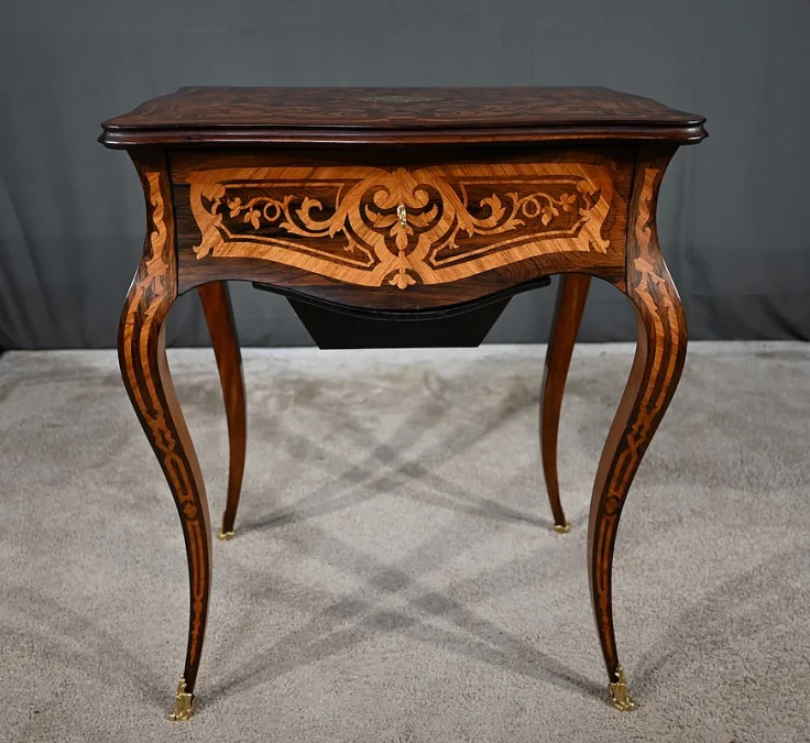 LOUIS XV STYLE WORK TABLE