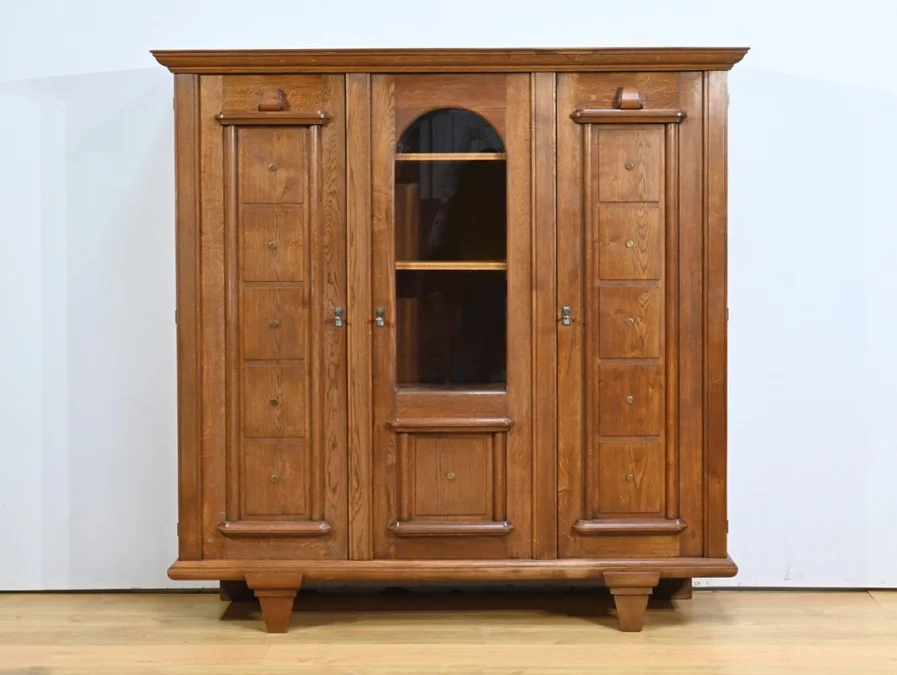 Bibliothèque en Chêne, Art déco – 1940