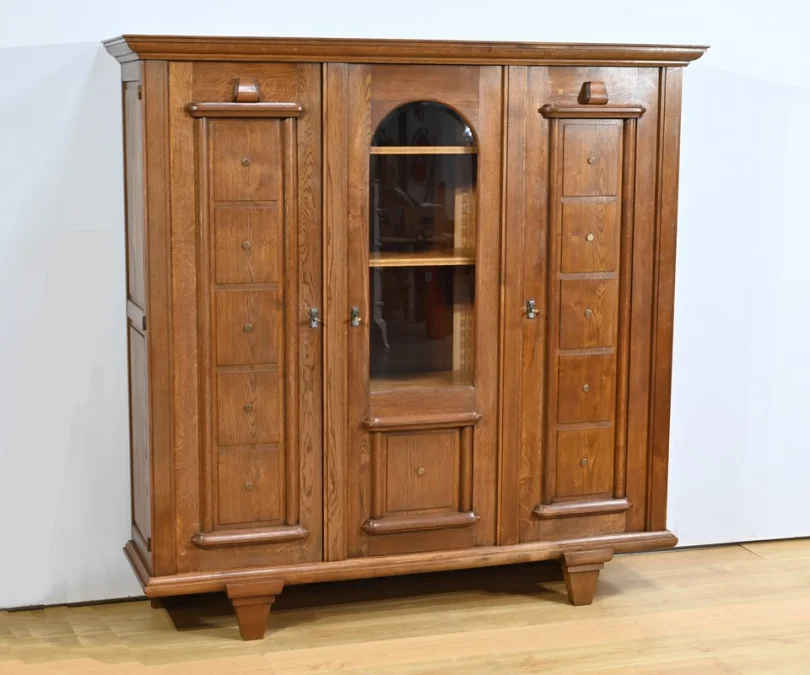 Bibliothèque en Chêne, Art déco – 1940