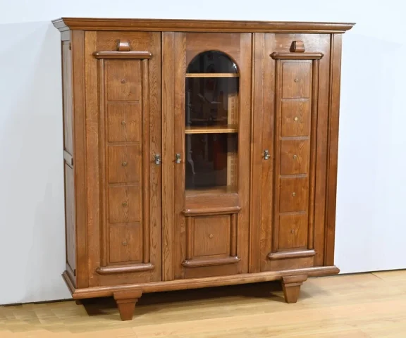 Bibliothèque en Chêne, Art déco – 1940