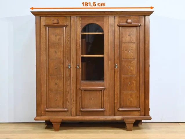 Bibliothèque en Chêne, Art déco – 1940