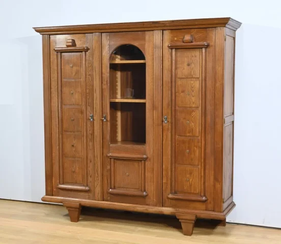 Bibliothèque en Chêne, Art déco – 1940