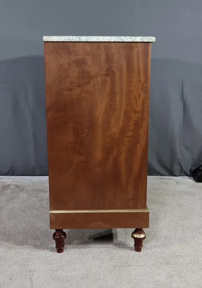 Commode Chiffonnière en Acajou, style Louis XVI – Milieu XXe