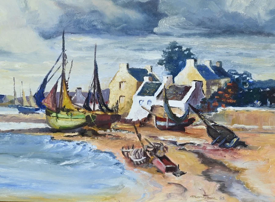 PAINTING by  MARIJANE Le GOASTER