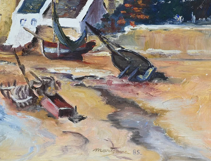 PAINTING by  MARIJANE Le GOASTER