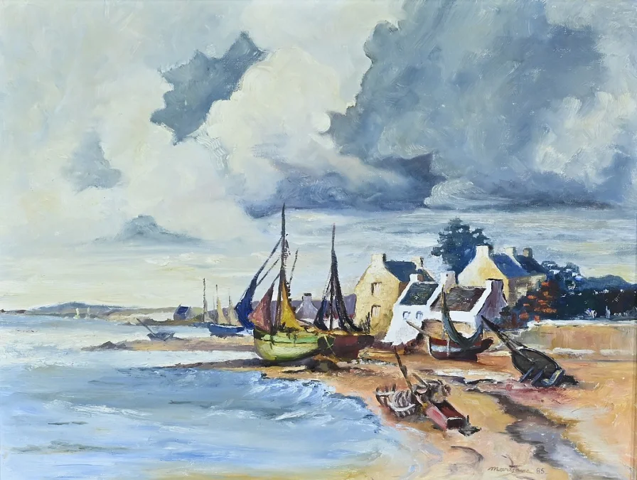 PAINTING by  MARIJANE Le GOASTER