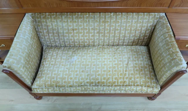 Canapé en Citronnier, Art Déco – 1930