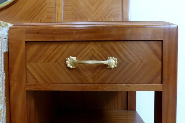Canapé en Citronnier, Art Déco – 1930