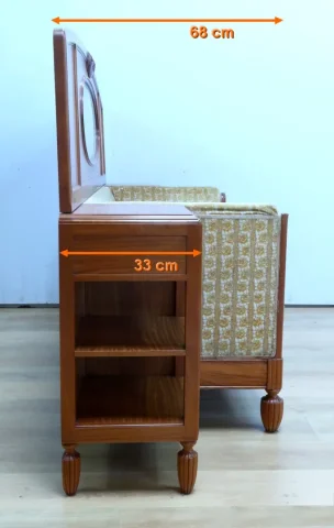 Canapé en Citronnier, Art Déco – 1930