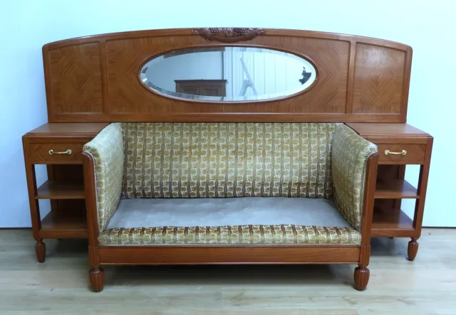 Canapé en Citronnier, Art Déco – 1930