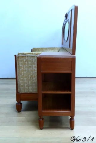 Canapé en Citronnier, Art Déco – 1930