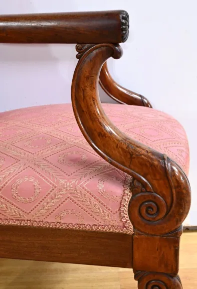 PAAR FRANSE RESTAURATIE PERIODE FAUTEUILSTOELEN