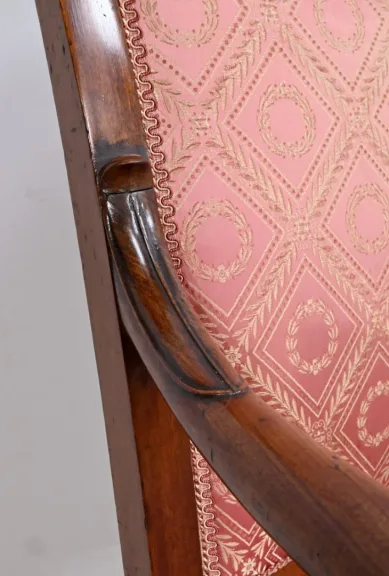 PAAR FRANSE RESTAURATIE PERIODE FAUTEUILSTOELEN