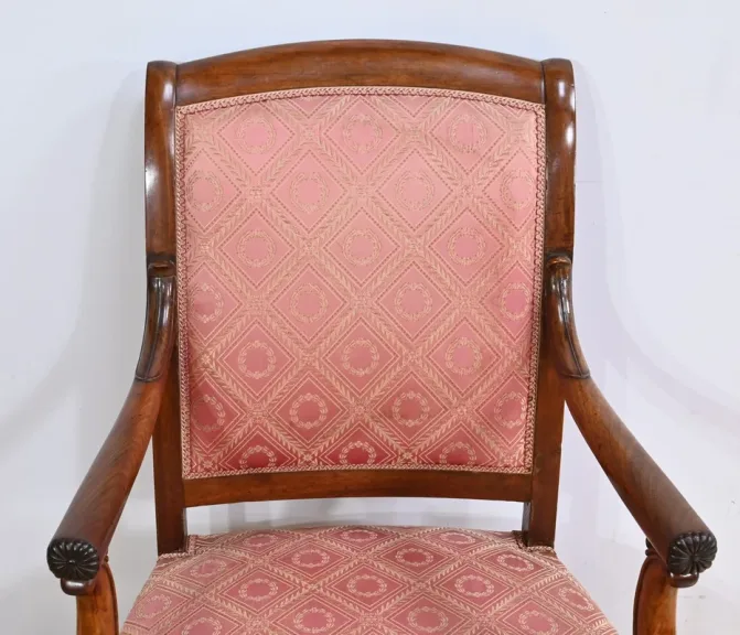 PAAR FRANSE RESTAURATIE PERIODE FAUTEUILSTOELEN