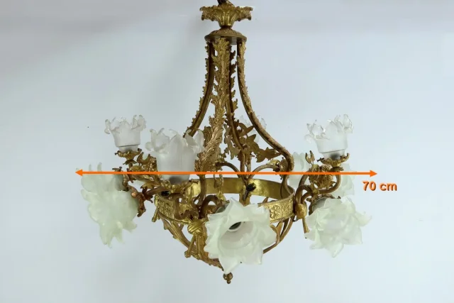 DECKENLEUCHTE IM STIL NAPOLEON III