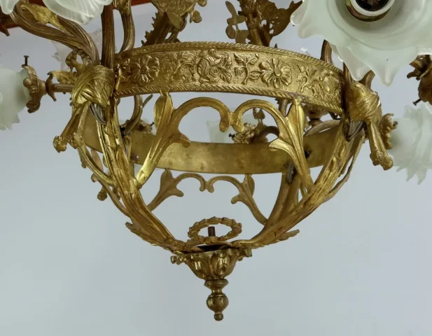 DECKENLEUCHTE IM STIL NAPOLEON III