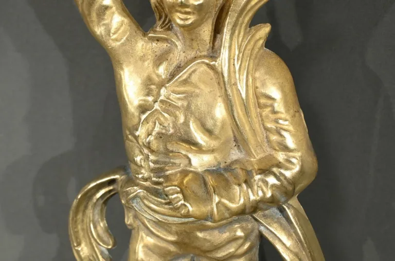 Porte-Parapluie en Laiton, style Art Nouveau – 1940