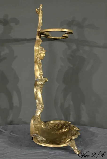 Porte-Parapluie en Laiton, style Art Nouveau – 1940