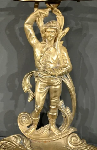 Porte-Parapluie en Laiton, style Art Nouveau – 1940