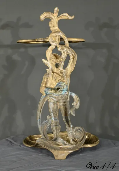 Porte-Parapluie en Laiton, style Art Nouveau – 1940