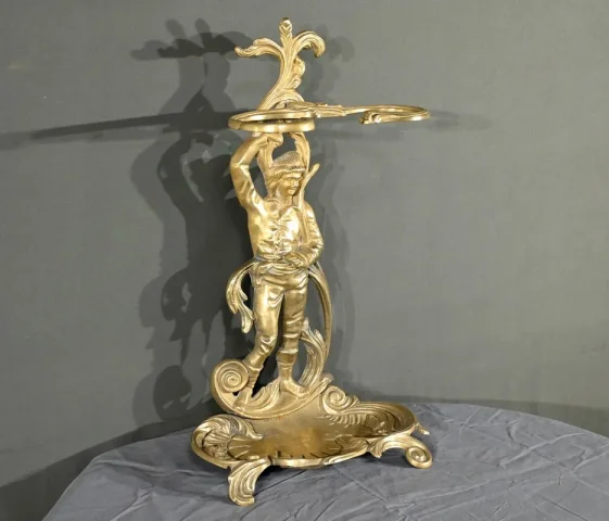 Porte-Parapluie en Laiton, style Art Nouveau – 1940