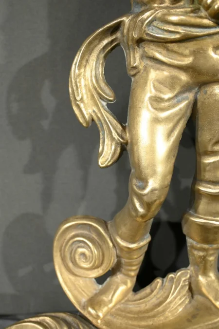 Porte-Parapluie en Laiton, style Art Nouveau – 1940