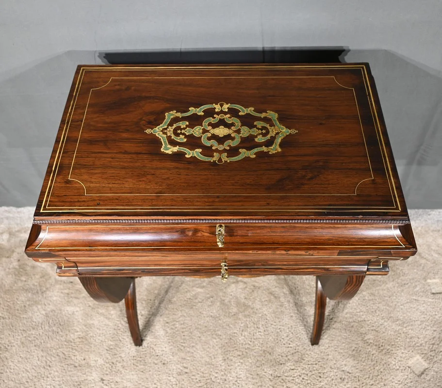 NAPOLEON III PERIOD WORK TABLE